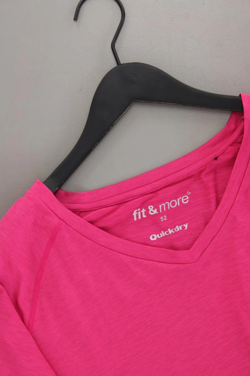 Sportshirt Gr. 52 Kurzarm pink