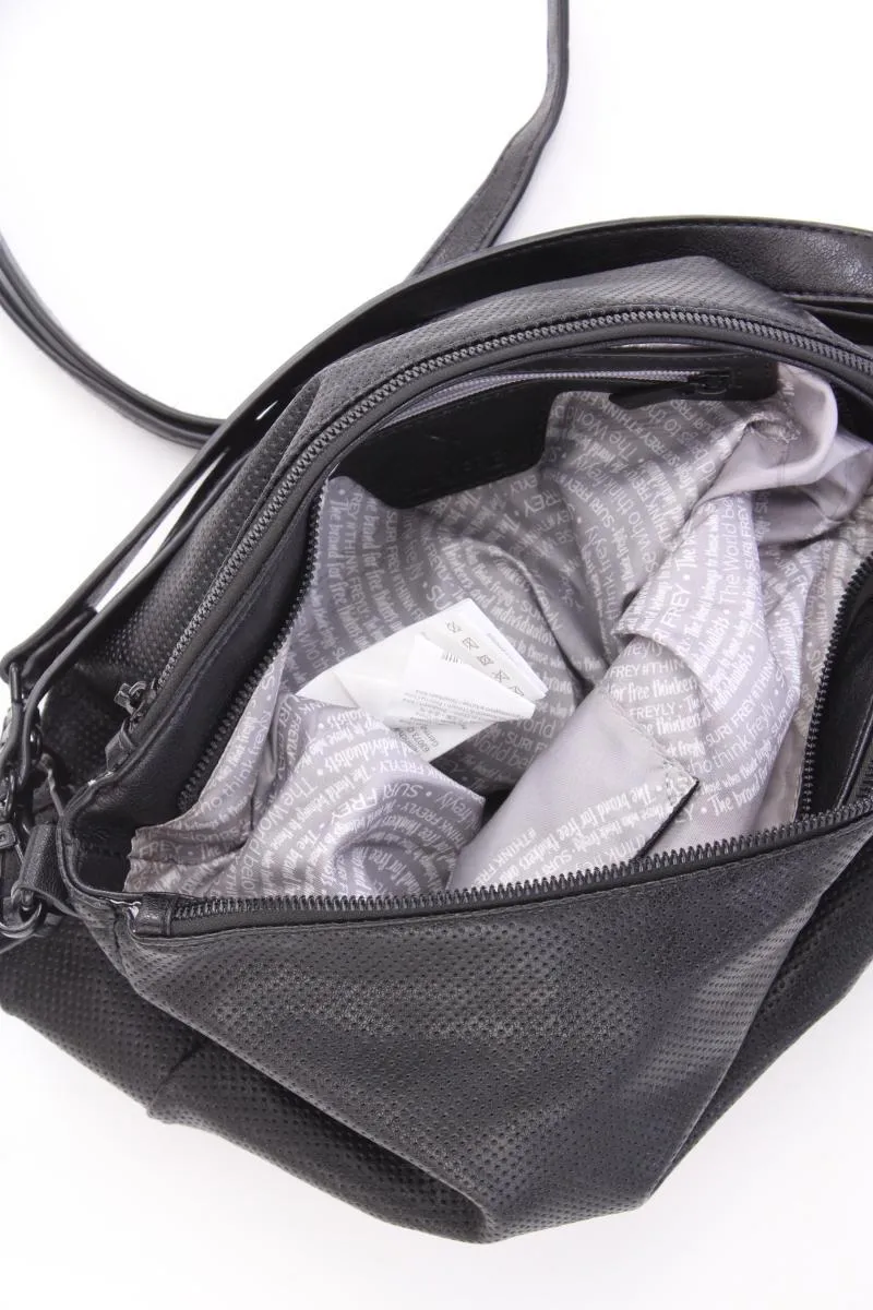 Suri Frey Schultertasche neuwertig schwarz aus Polyurethan