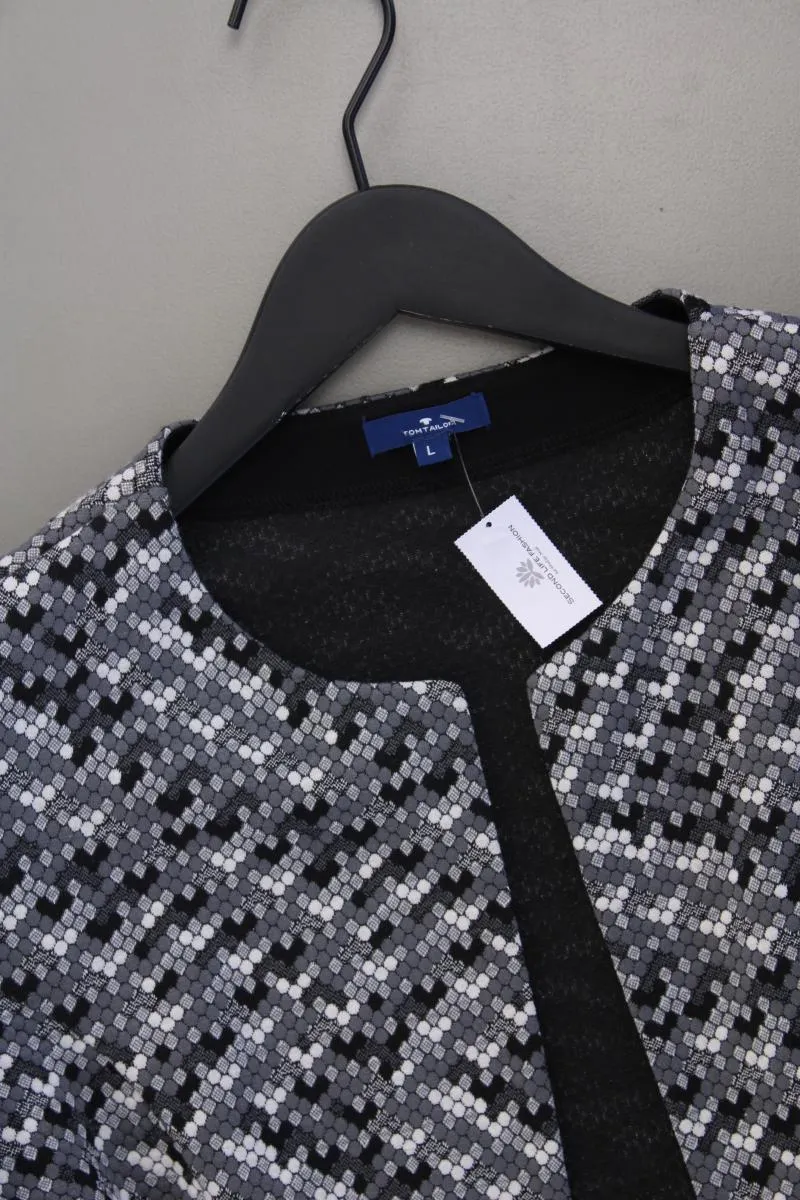 Tom Tailor Classic Cardigan Gr. L Langarm grau