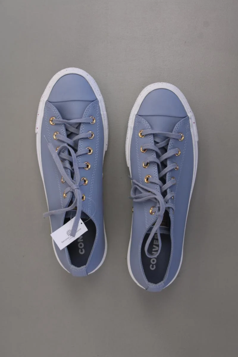 Converse Plateau Sneaker Gr. 42 neuwertig blau aus Leder
