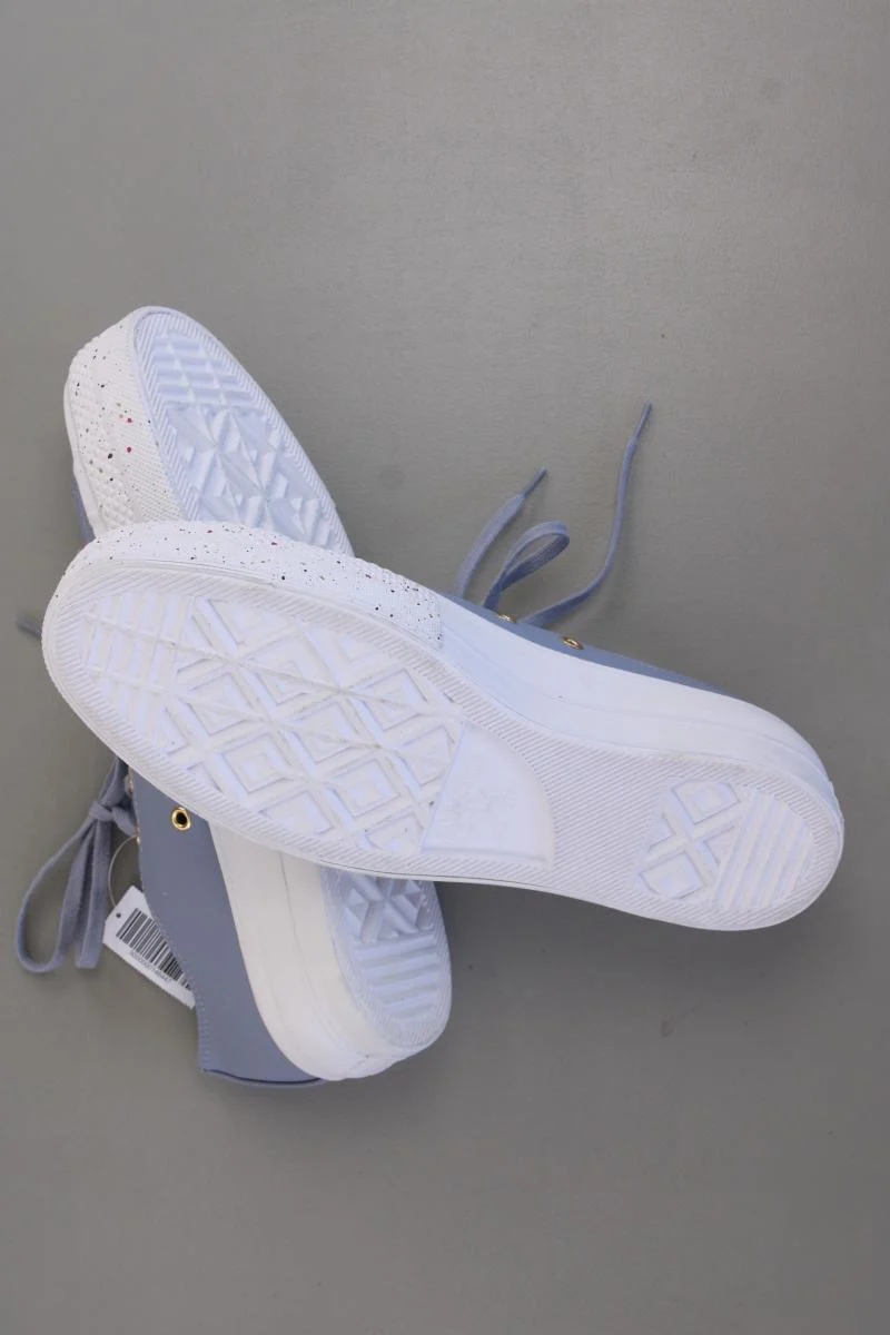 Converse Plateau Sneaker Gr. 42 neuwertig blau aus Leder