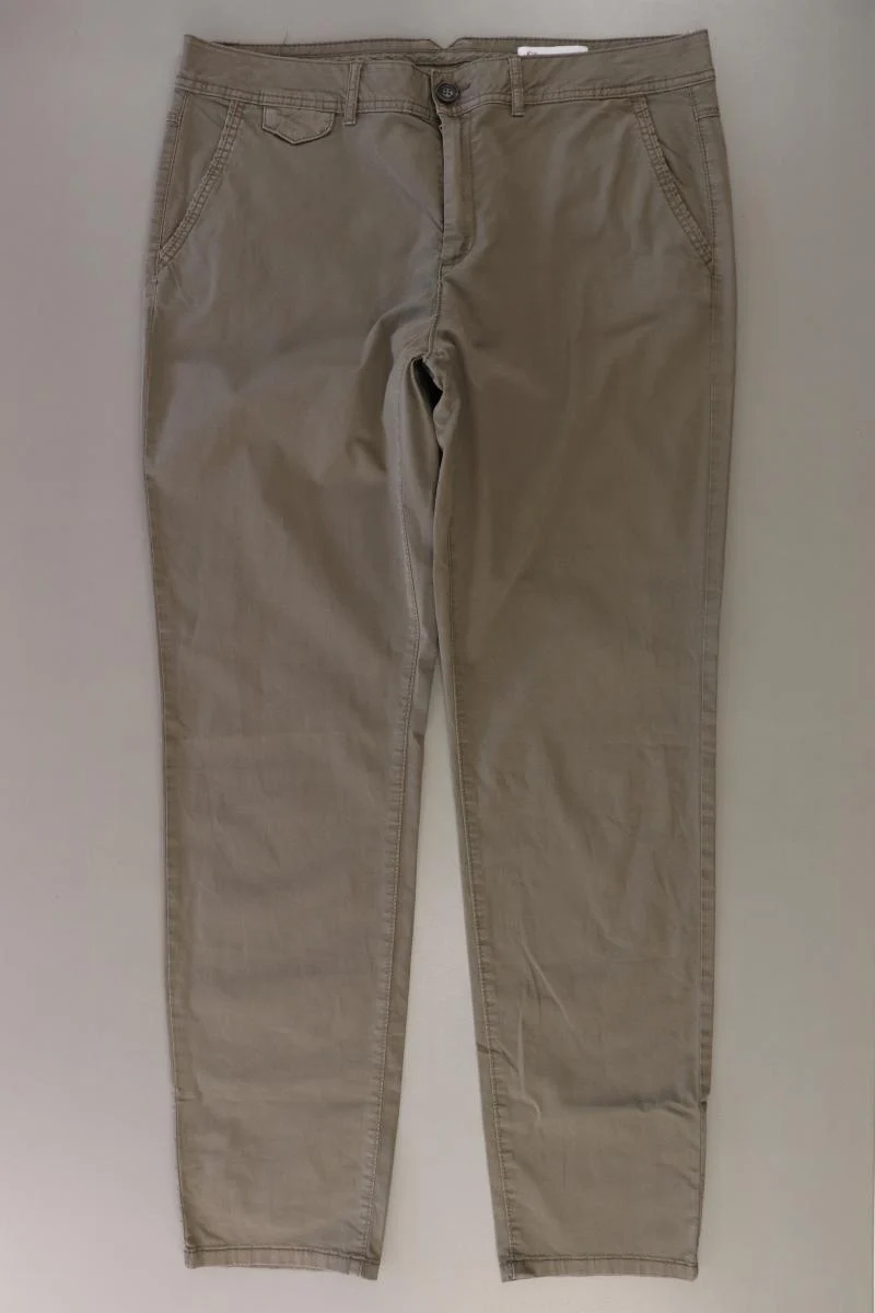 s.Oliver Chinohose Gr. 42/L32 olivgrün aus Baumwolle