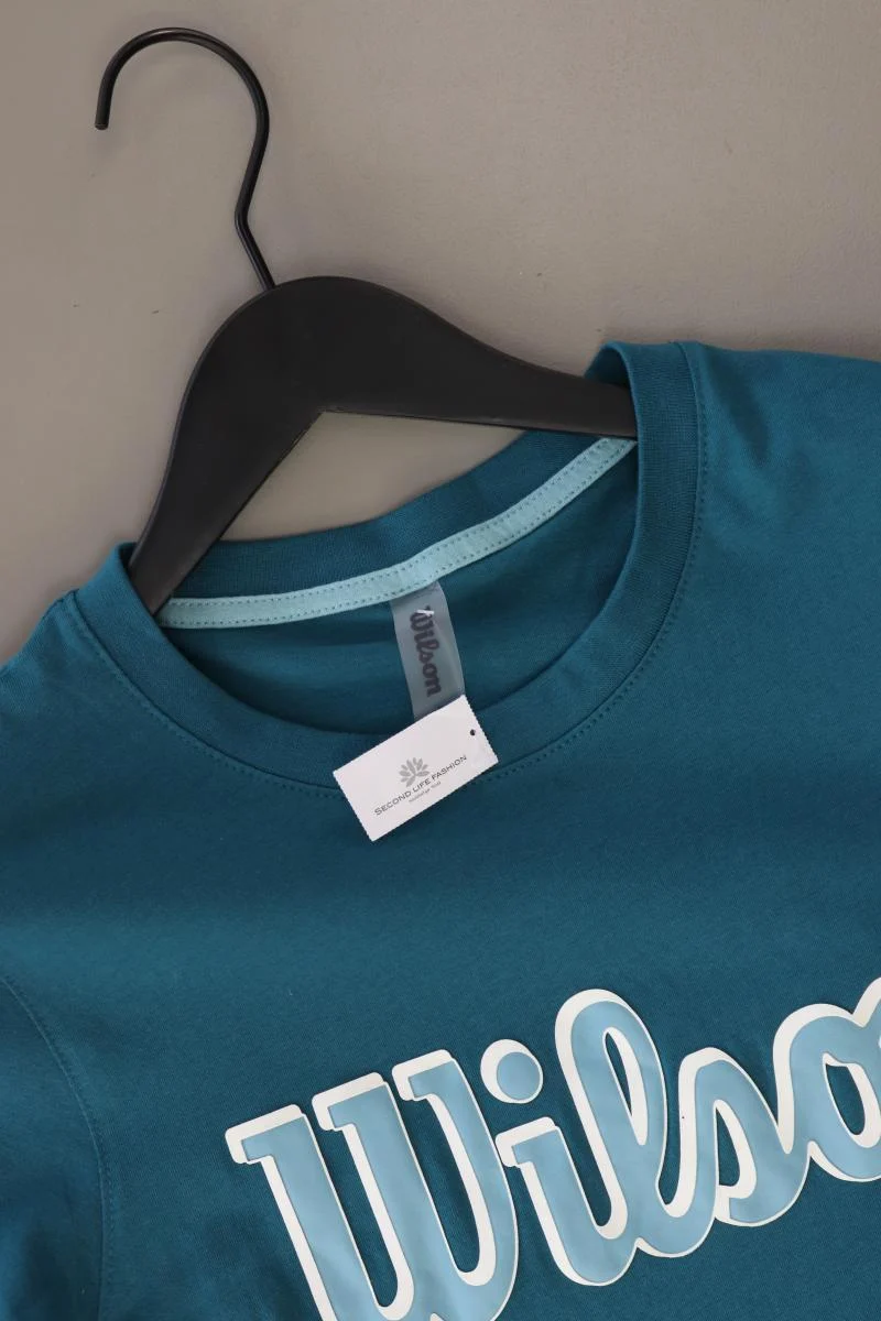 Wilson Shirt Gr. S neu mit Etikett Kurzarm blau aus Baumwolle