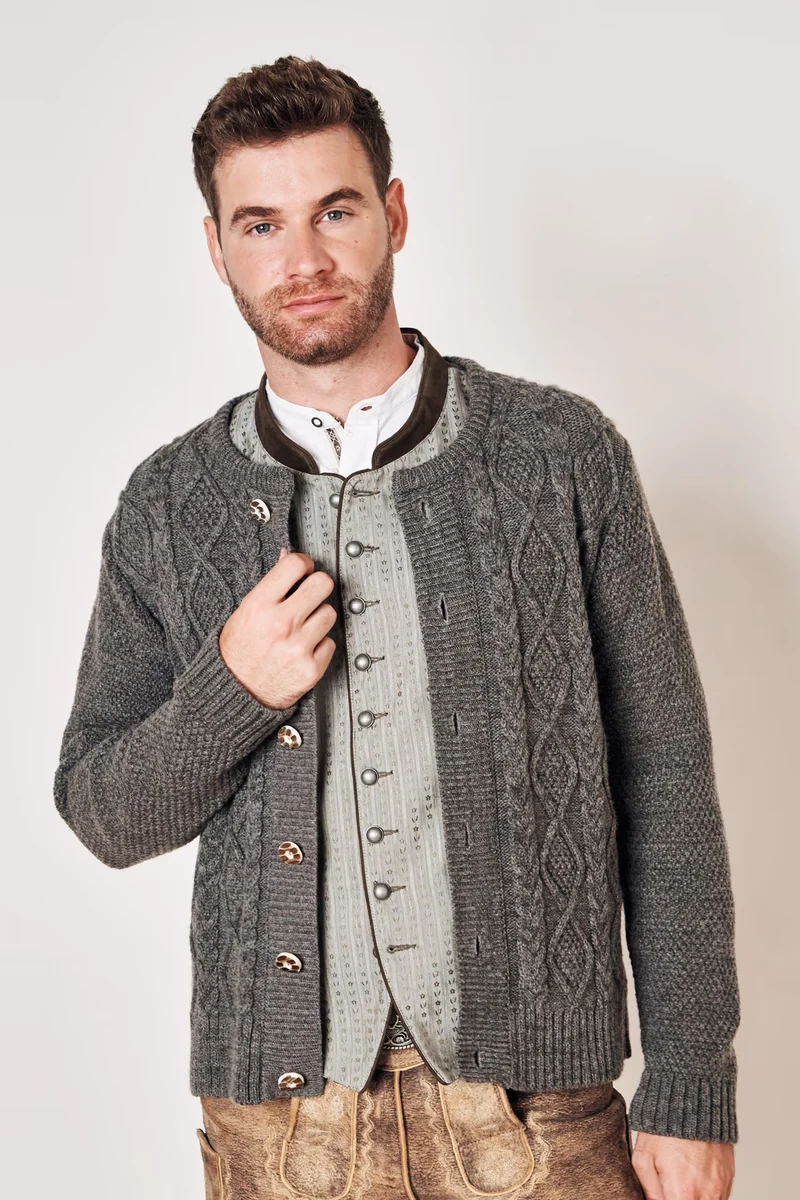 Herren Jacke - MAXI - Krüger Buam - 972165-000-0041 - Strickjacke - Trachtenjacke