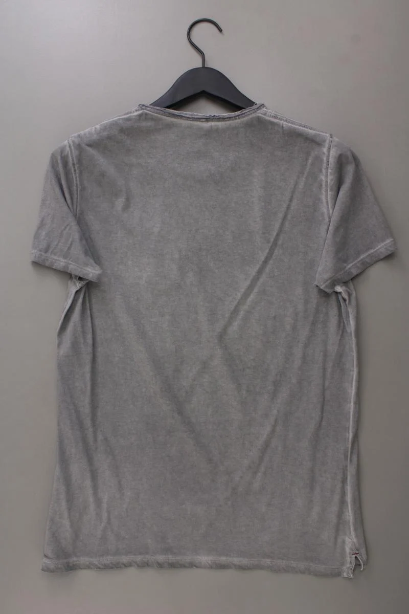 Cinque T-Shirt für Herren Gr. M Kurzarm grau aus Baumwolle