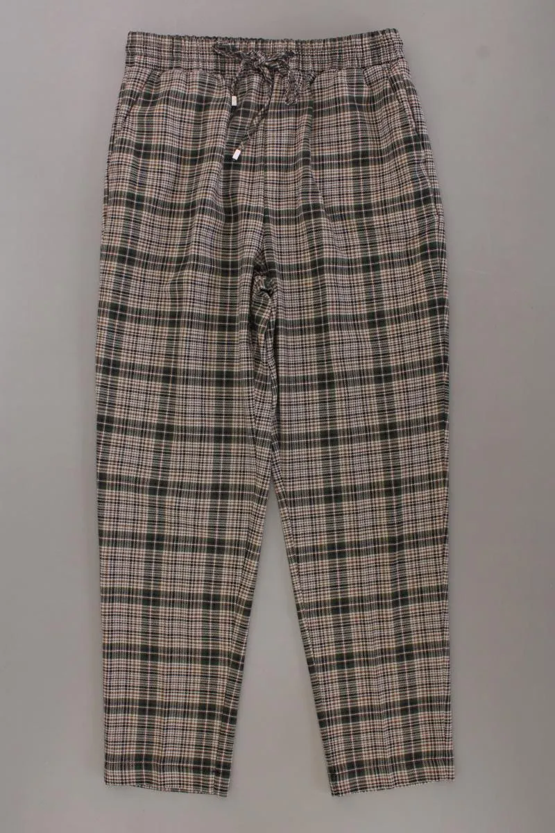 Koton Stoffhose Gr. 40 kariert neuwertig braun aus Polyester