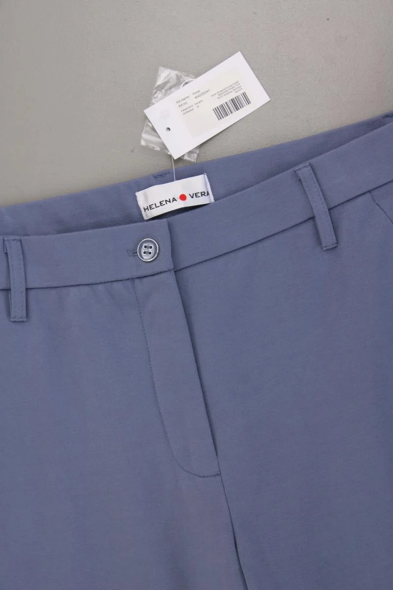 Helena Vera Stoffhose Gr. Kurzgröße 22 neu mit Etikett blau aus Viskose