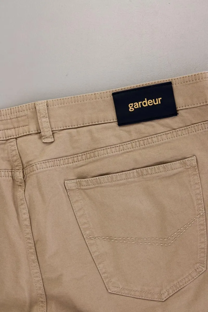Gardeur Hose für Herren Gr. XXL braun