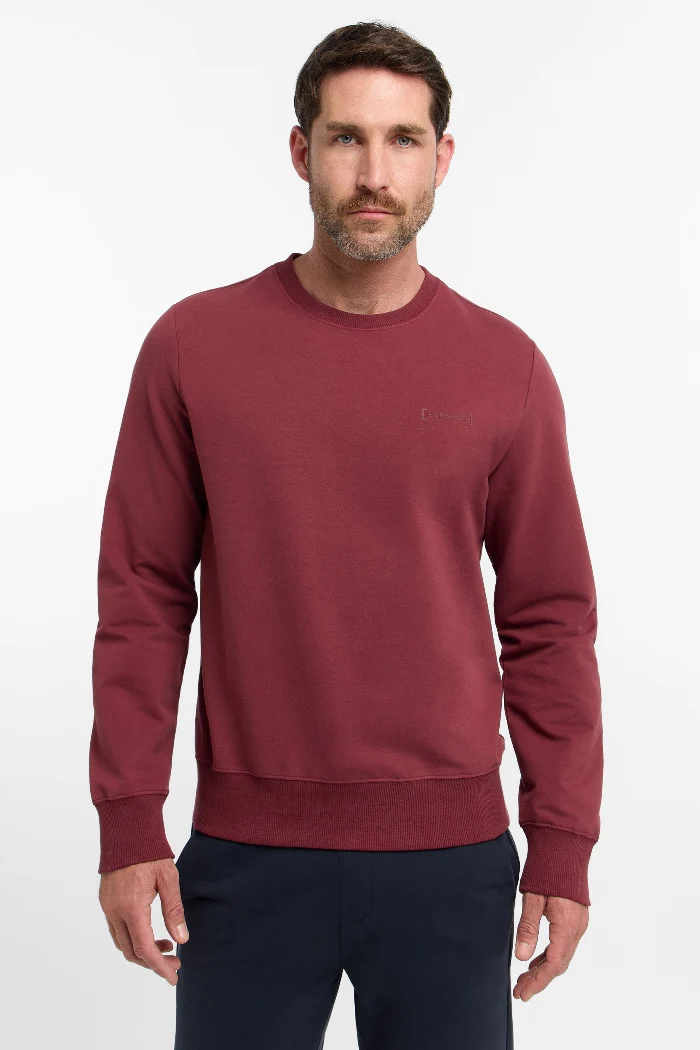 Elbsand Men Sweatshirt Jannik maroon