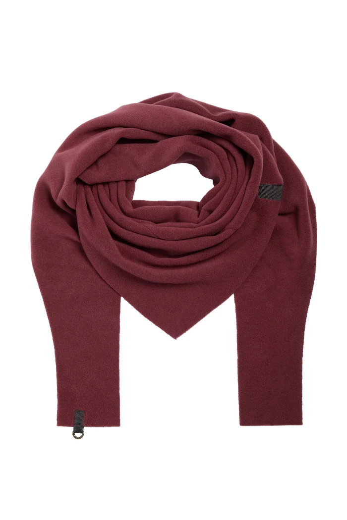 Henriette Steffensen Schal bordeaux