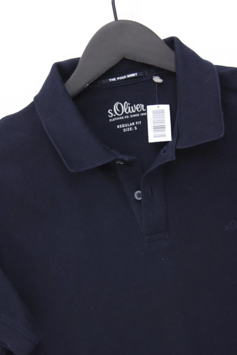 s.Oliver Poloshirt für Herren Gr. S Kurzarm blau