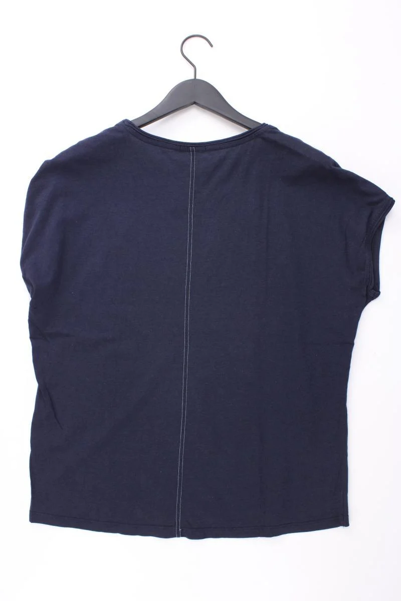 Cecil Printshirt Gr. L Kurzarm blau