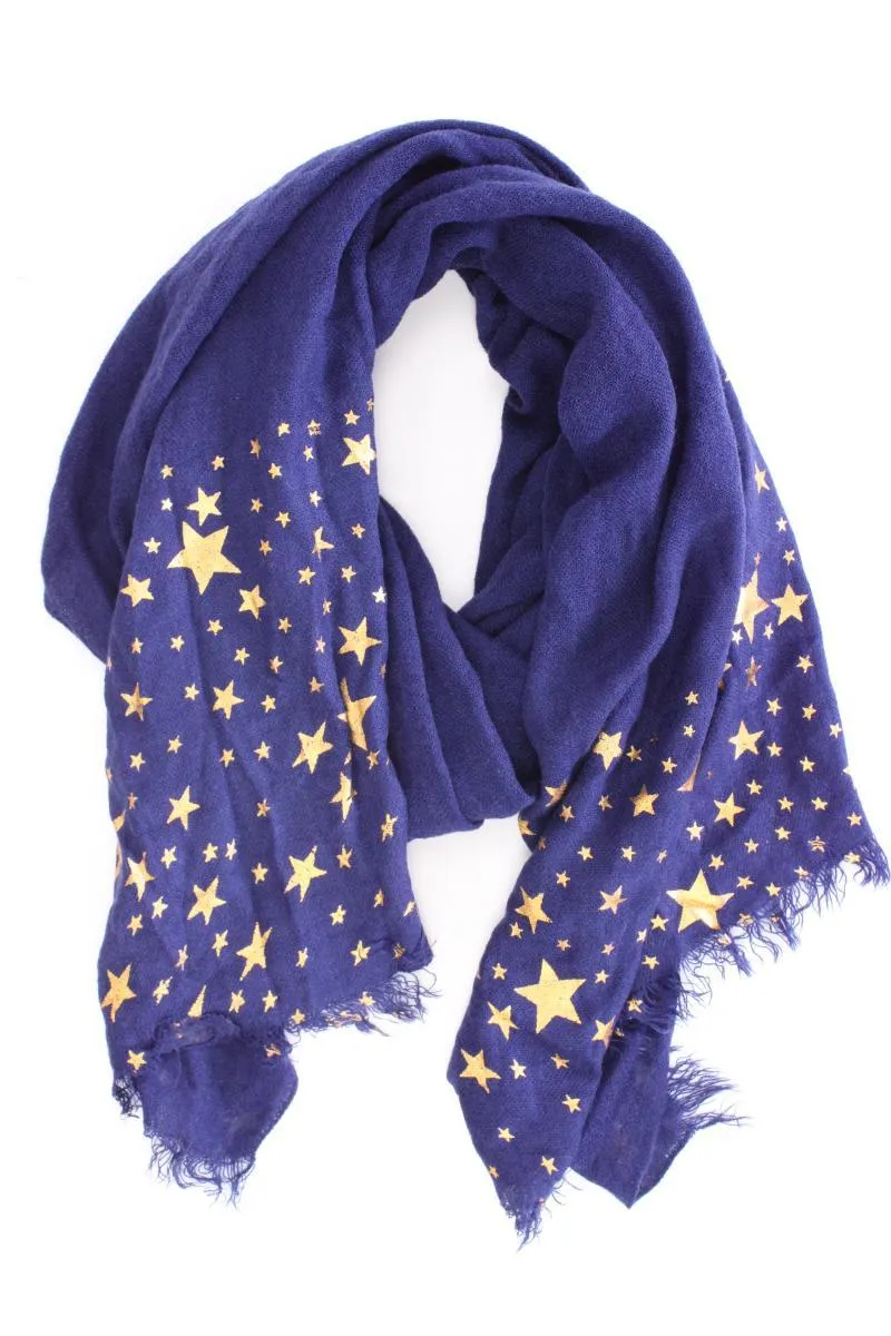 Schal blau