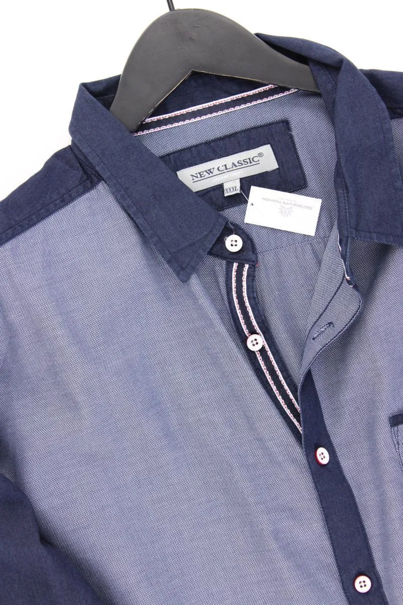 Armand Thierry Langarmhemd für Herren Gr. XXXL blau