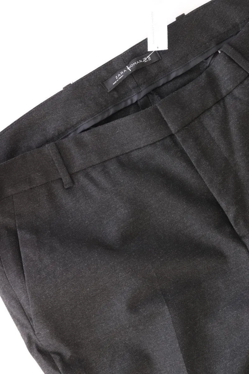 Zara Anzughose Gr. 42 grau aus Polyester
