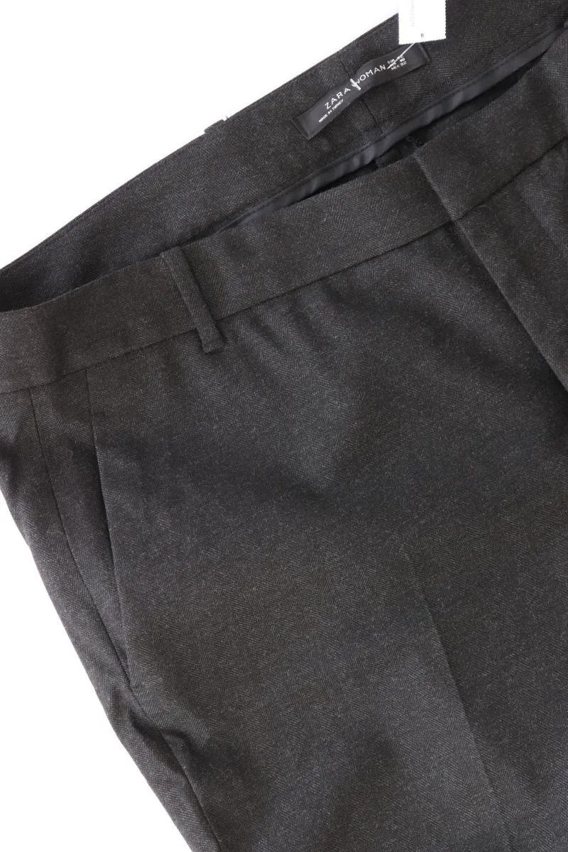 Zara Anzughose Gr. 42 grau aus Polyester