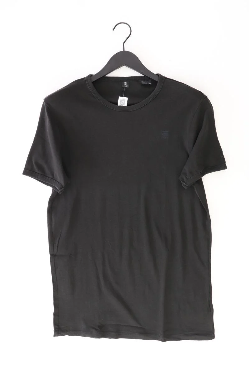 G-Star RAW T-Shirt für Herren Gr. XL Kurzarm schwarz aus Baumwolle
