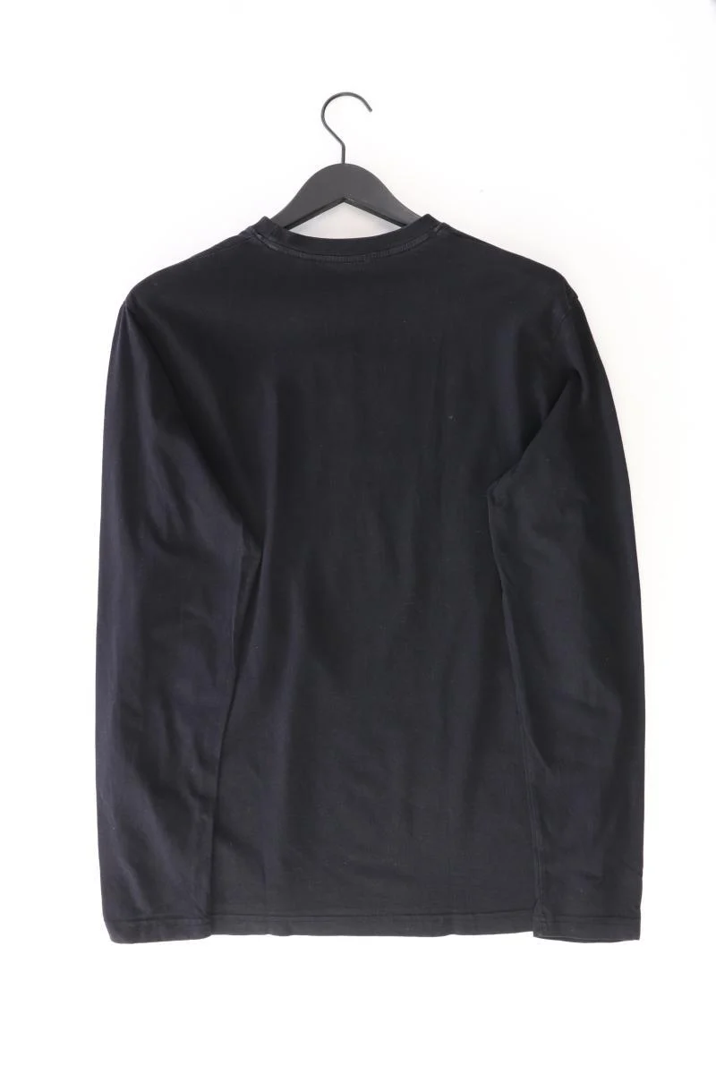Marc O'Polo Longsleeve-Shirt für Herren Gr. XL Langarm schwarz aus Baumwolle