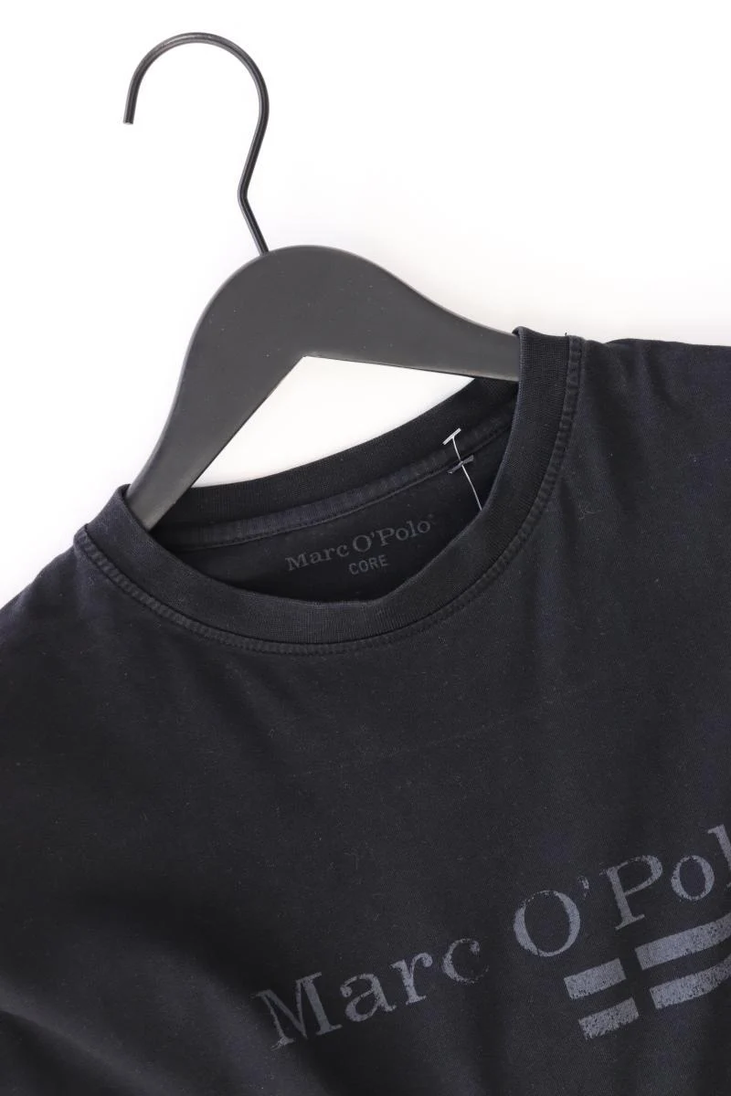 Marc O'Polo Longsleeve-Shirt für Herren Gr. XL Langarm schwarz aus Baumwolle