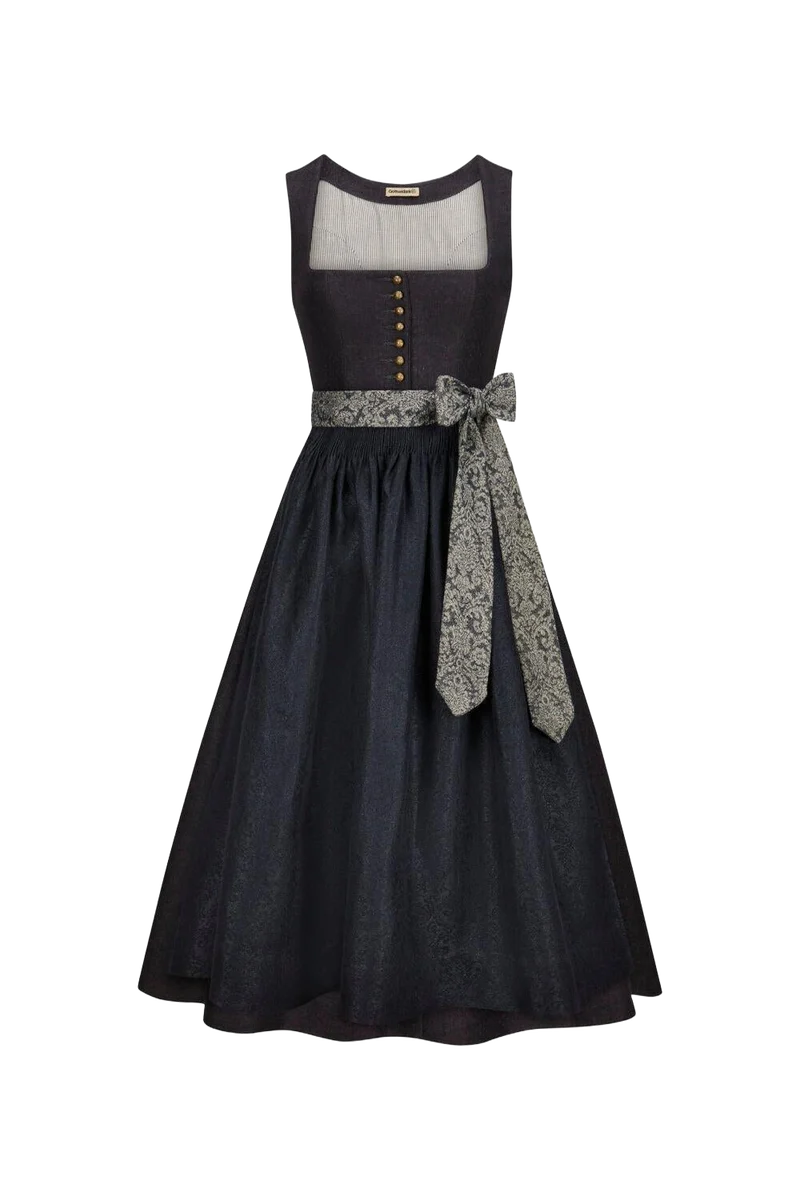 Gottseidank Dirndl Monika Schwarzblau