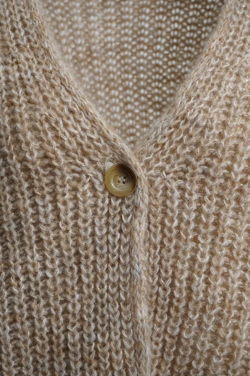 Milano Strickjacke/Cardigan sand