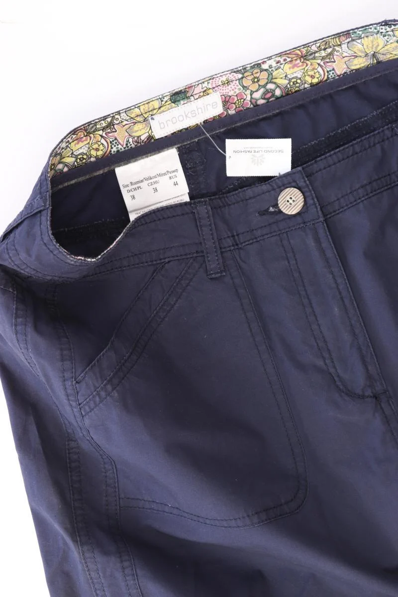 brookshire Rock Gr. 38 blau aus Baumwolle