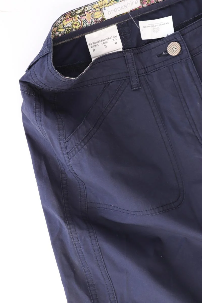 brookshire Rock Gr. 38 blau aus Baumwolle