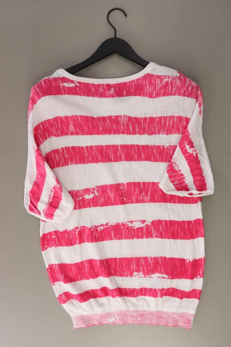 Soccx Ringelshirt Gr. 36 gestreift Kurzarm pink aus Baumwolle