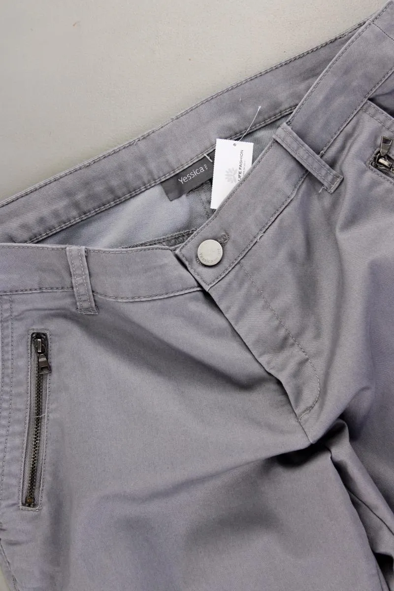 Yessica Hose Gr. 38 grau aus Baumwolle