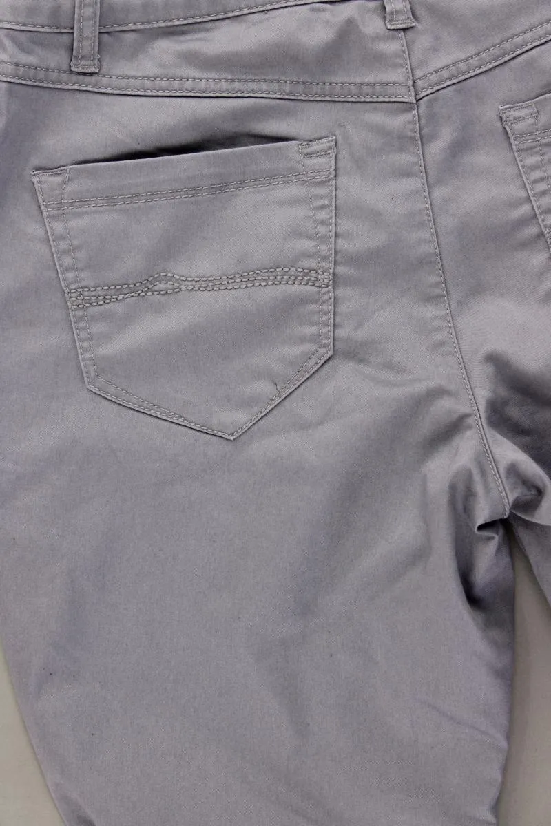 Yessica Hose Gr. 38 grau aus Baumwolle