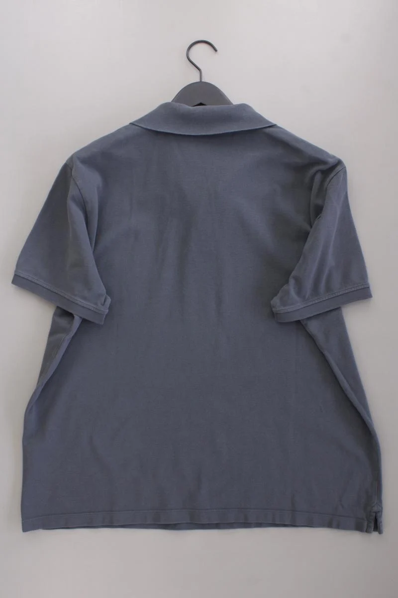 s.Oliver Poloshirt für Herren Gr. XXL Kurzarm grau aus Baumwolle