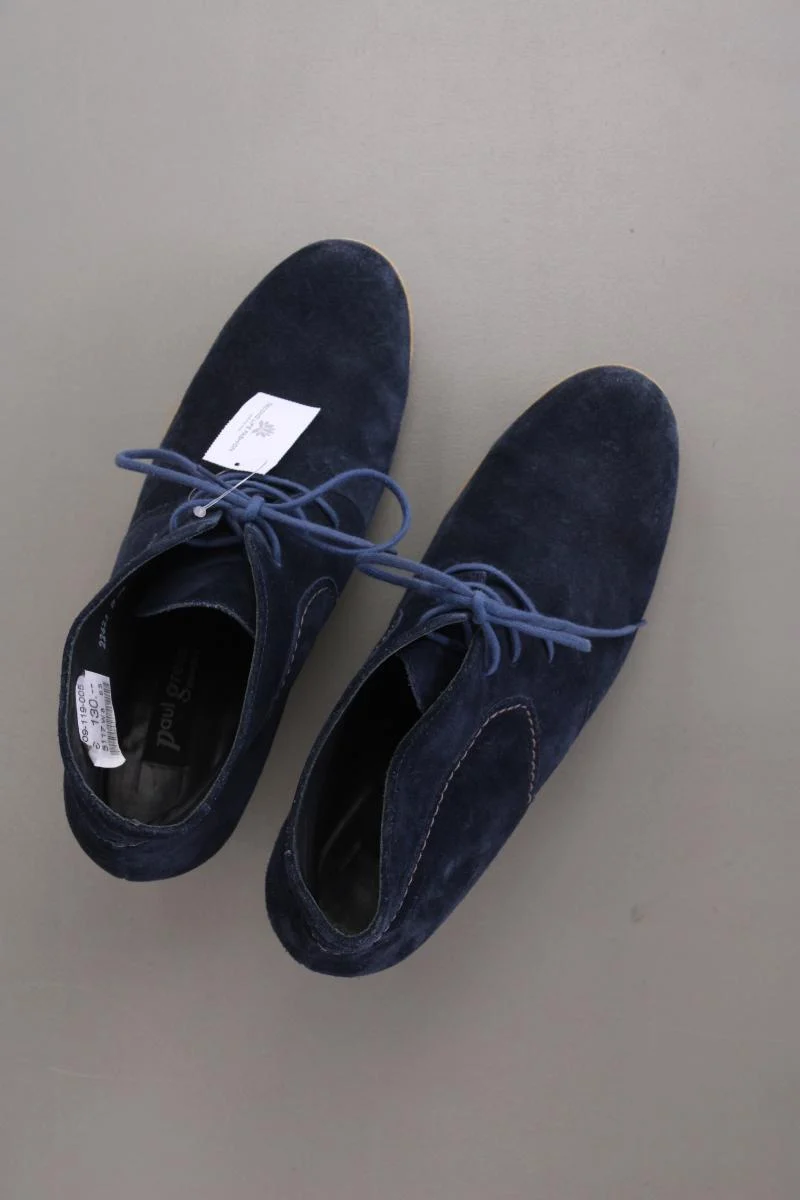 Paul Green Stiefeletten mit Keilabsatz Gr. 40 Neupreis: 130,0€! blau aus Leder