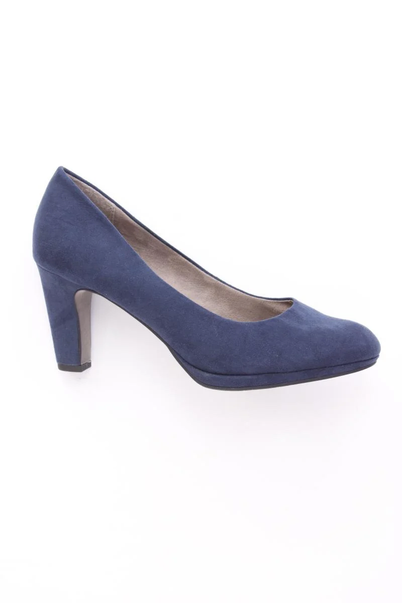 Tamaris Pumps Gr. 40 neuwertig blau