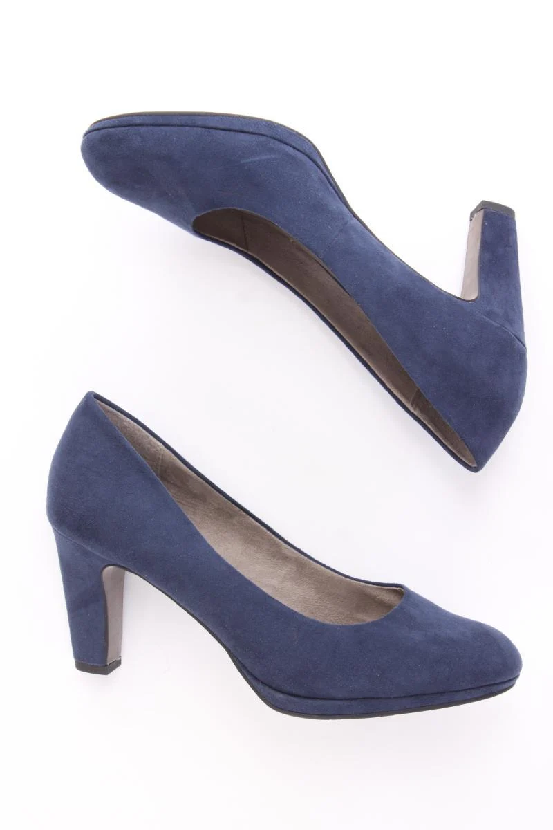 Tamaris Pumps Gr. 40 neuwertig blau