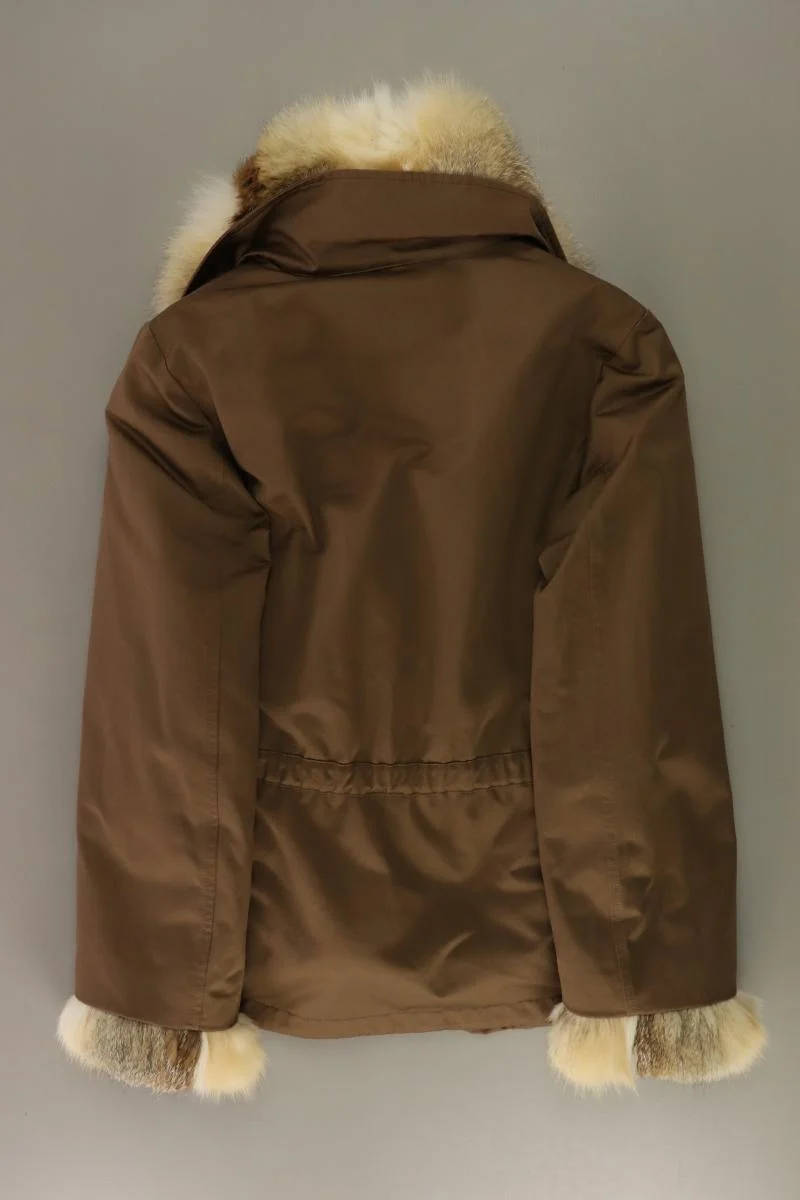 Rosenberg & Lenhart Regular Jacke Gr. IT 44 (M) mit Gürtel braun