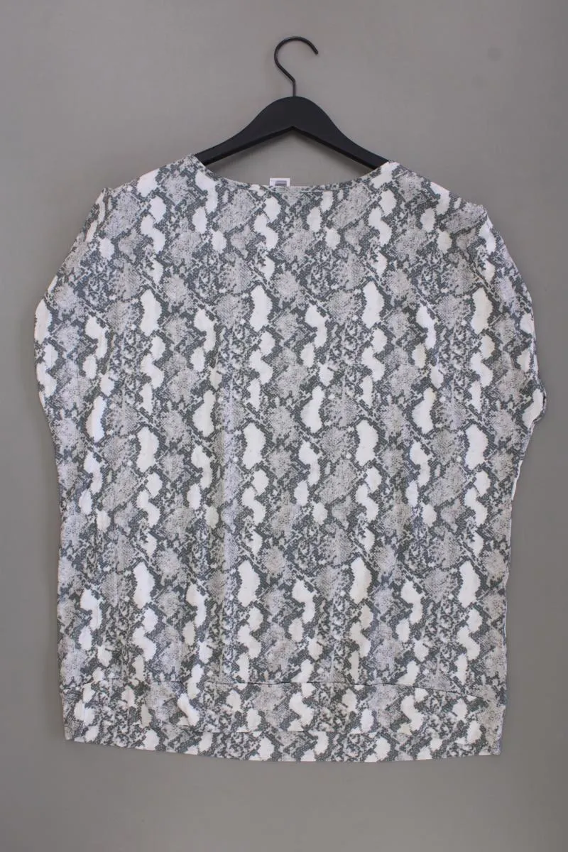 Pfeffinger Printshirt Gr. 46 mit Tierdruck Kurzarm grau