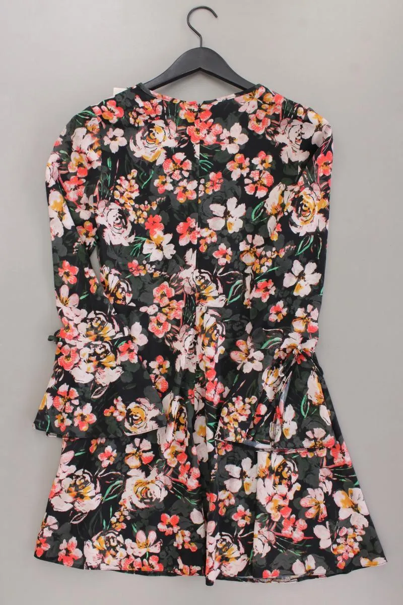 Farina Opoku Langarmkleid Gr. S mit Blumenmuster neu mit Etikett mehrfarbig