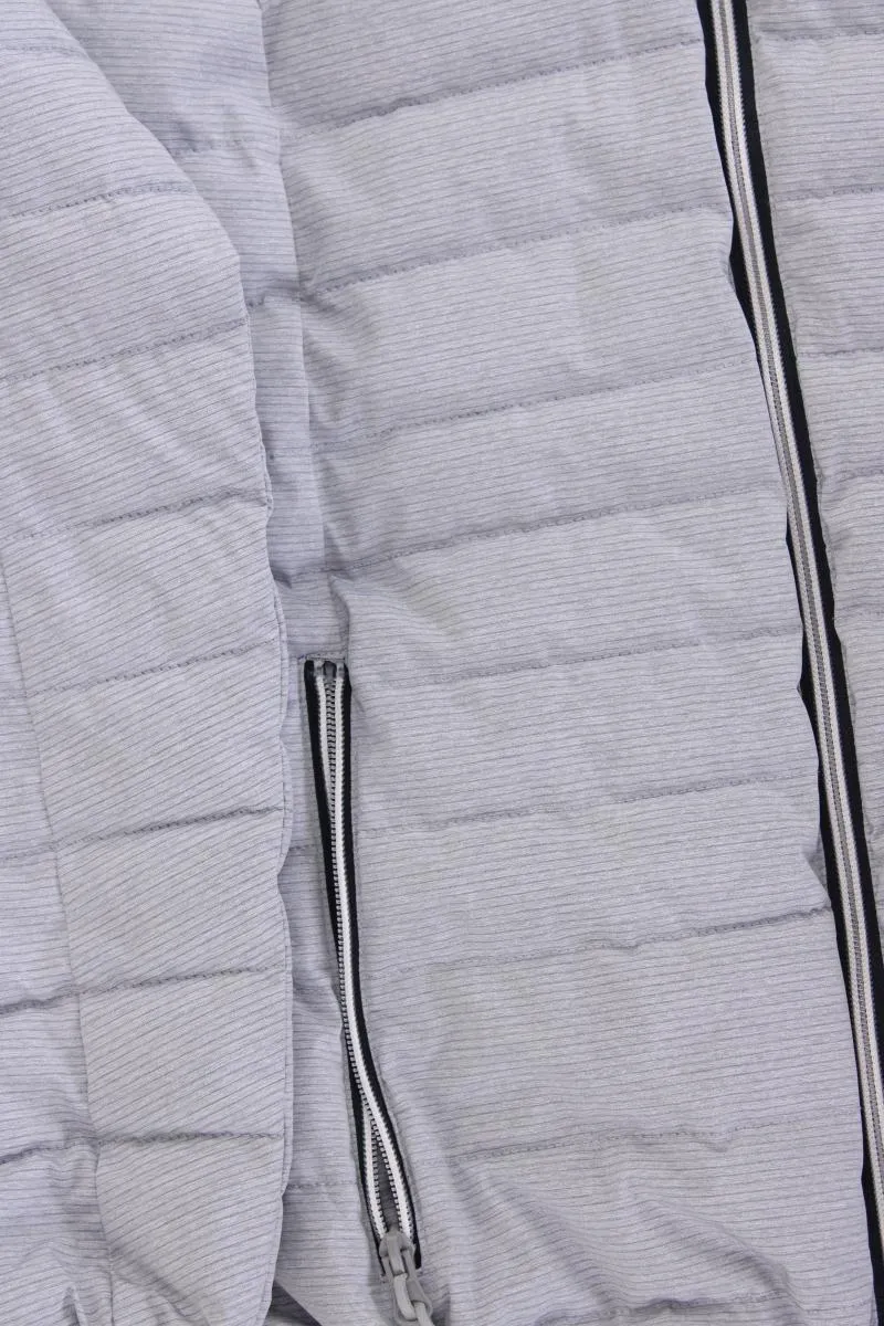 GIGA DX Steppjacke Gr. 46 neuwertig grau aus Polyester