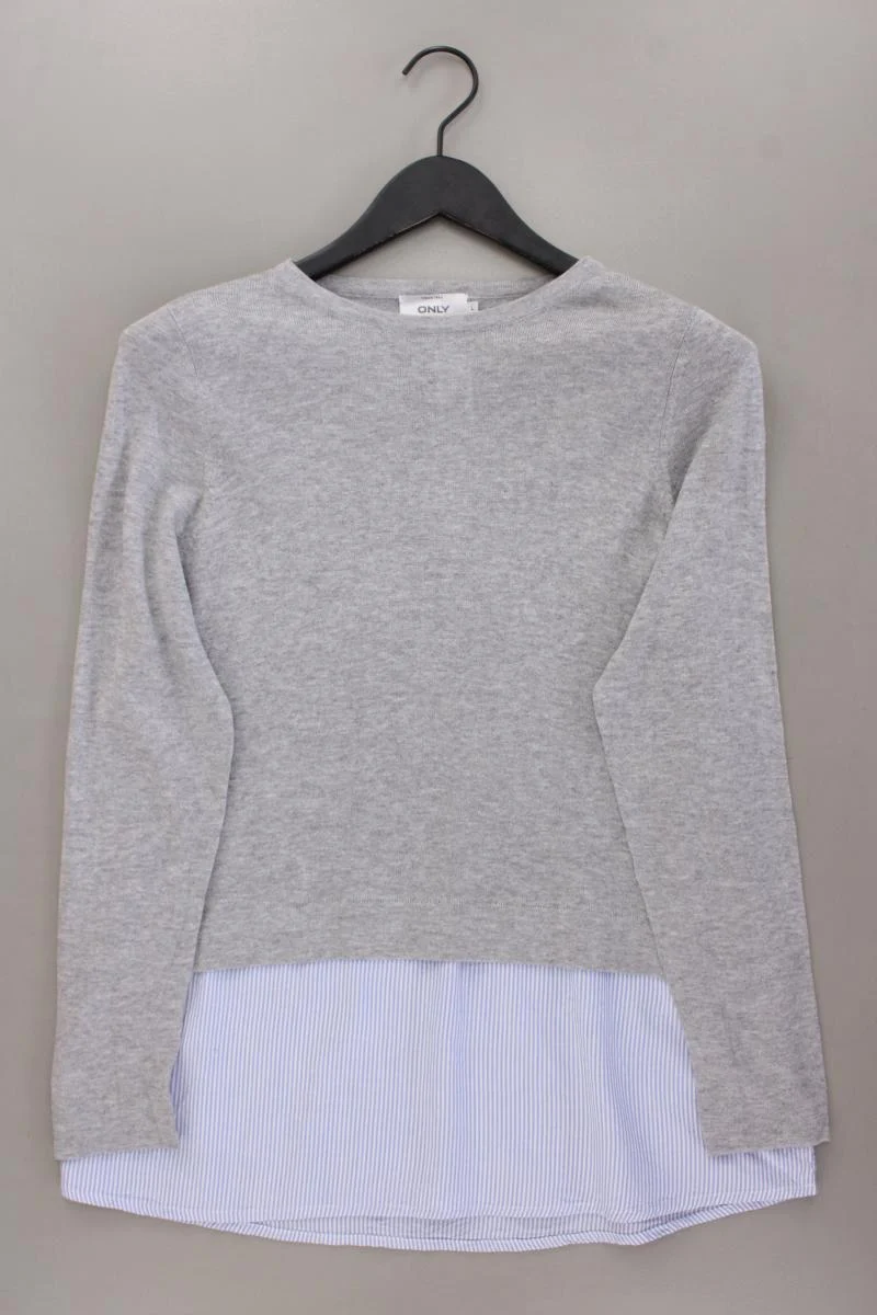 Only Pullover Gr. L grau aus Nylon