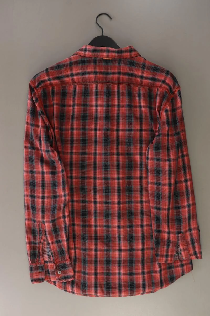 BOSS by Hugo Boss Karohemd für Herren Gr. XXL kariert Langarm rot aus Baumwolle