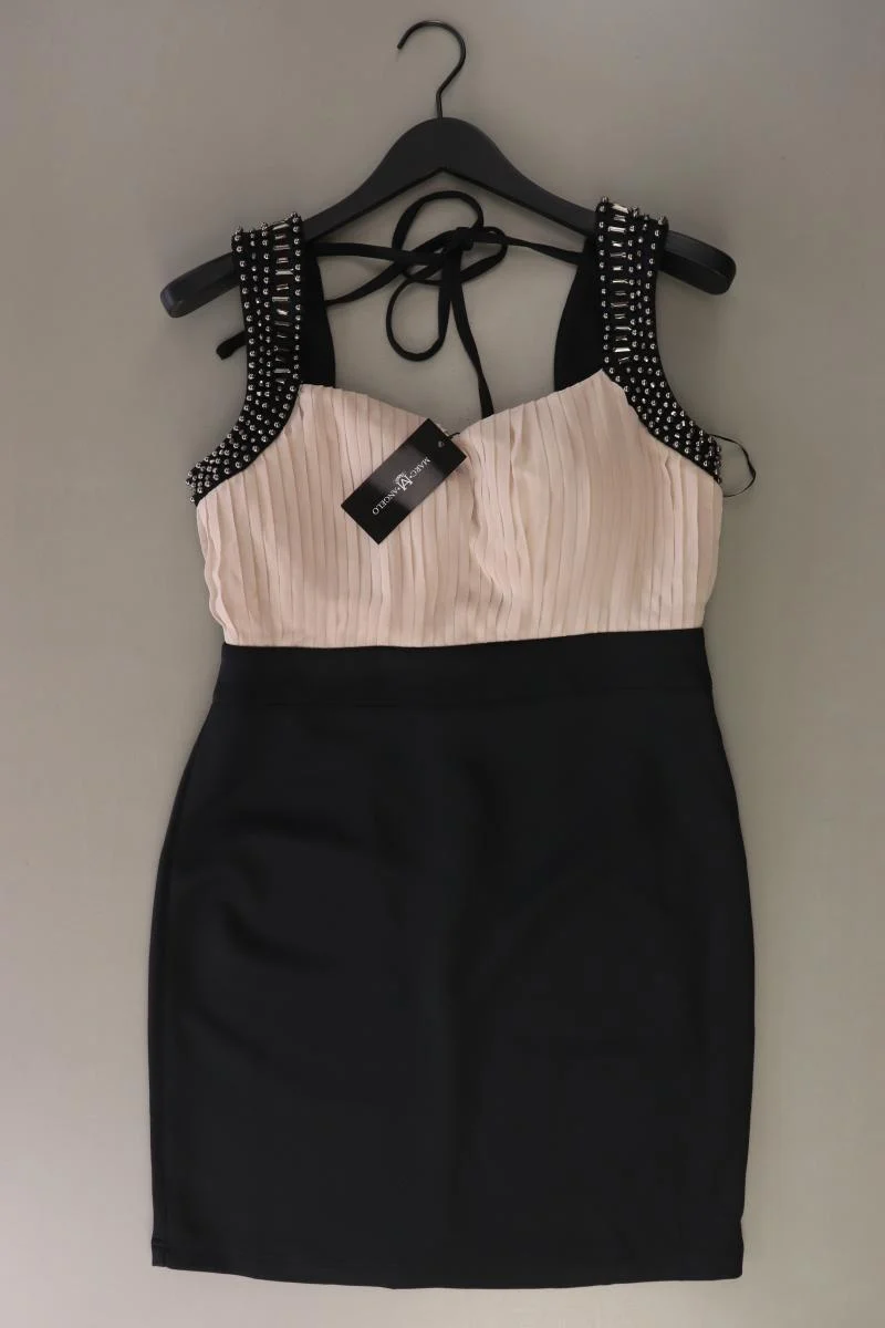 Marc Angelo Abendkleid Gr. UK 14 (L) neu mit Etikett Träger schwarz