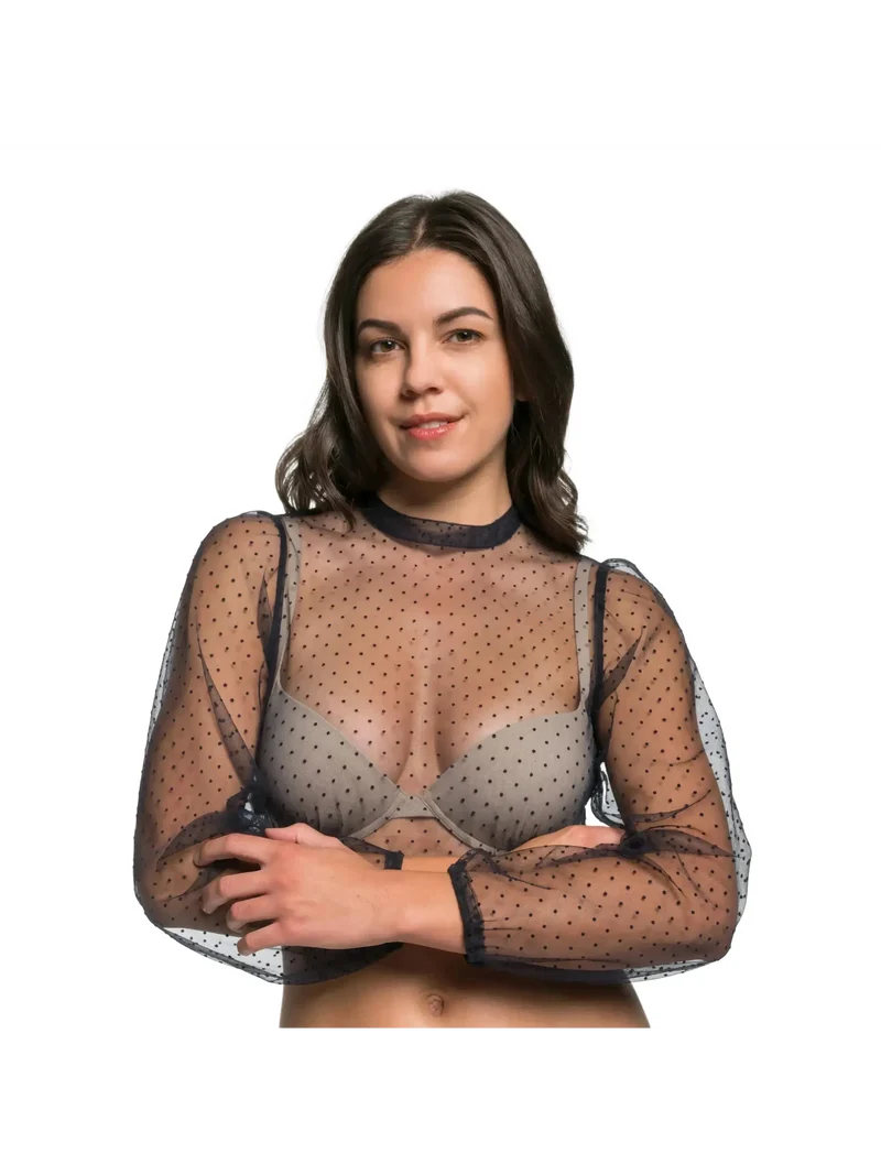 Spieth & Wensky Dirndlbluse Eduarda Schwarz