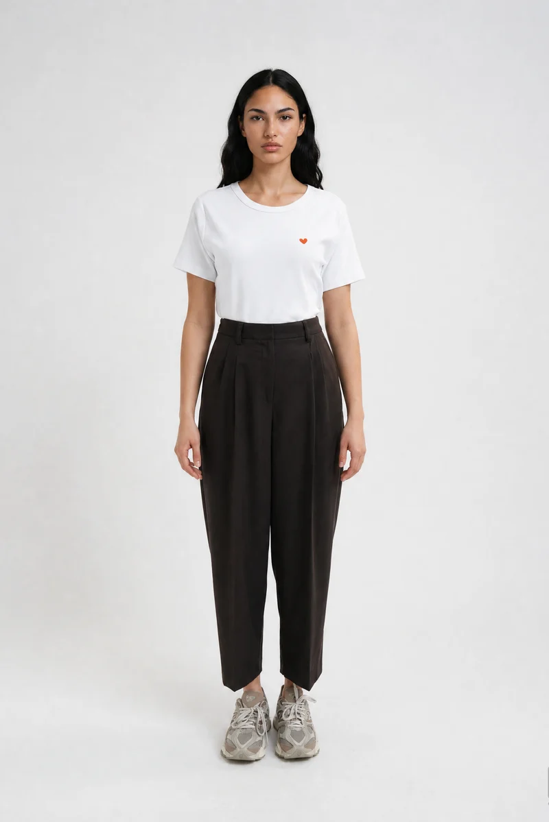 Smith & Soul Cropped Hose dark choc