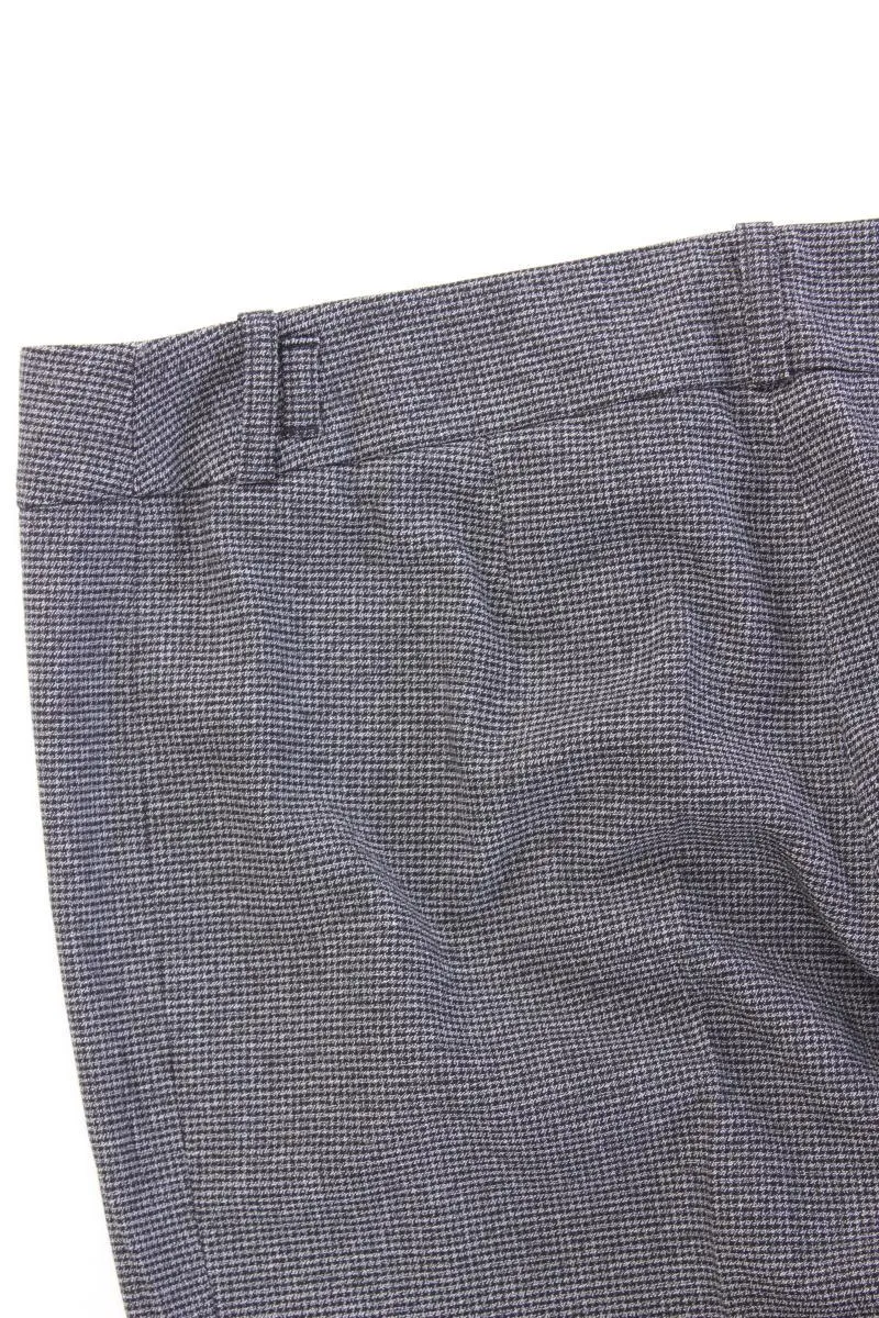s.Oliver Selection Anzughose Gr. 36 hahnentritt grau aus Polyester