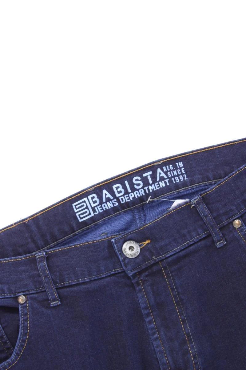 Babista Straight Jeans für Herren Gr. 54 blau aus Baumwolle