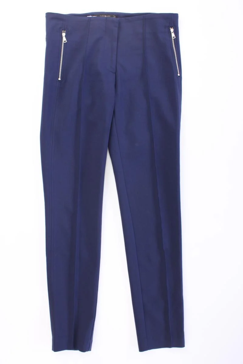 Zara Leggings Gr. S blau aus Baumwolle