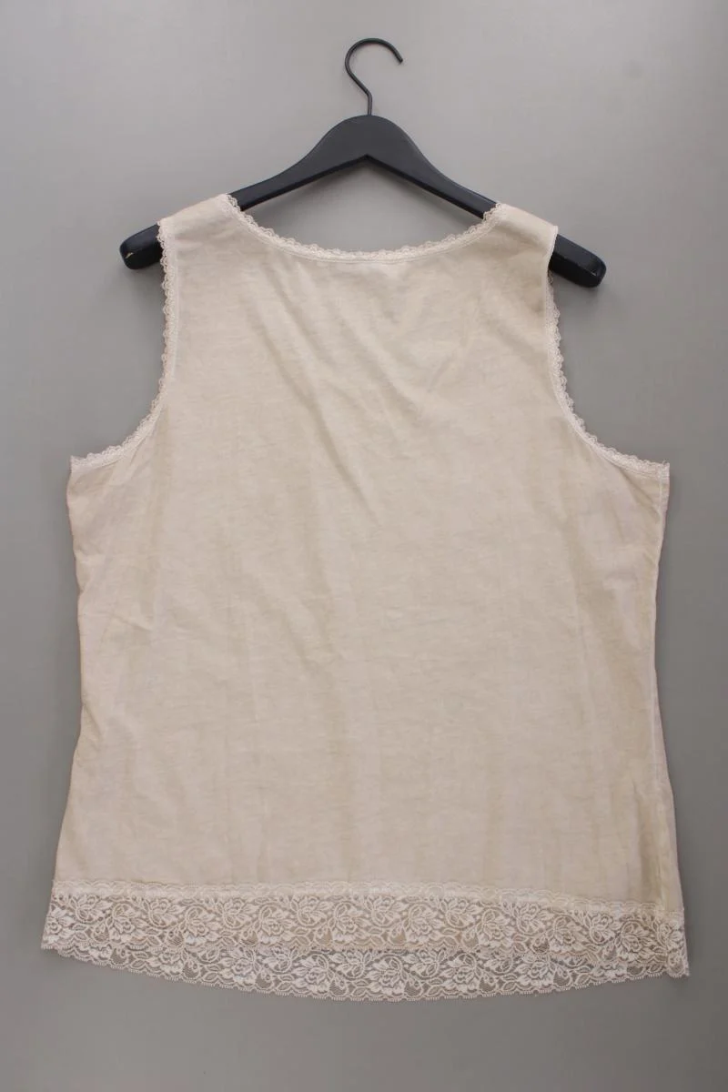 Gina Laura Trägertop Gr. XL creme