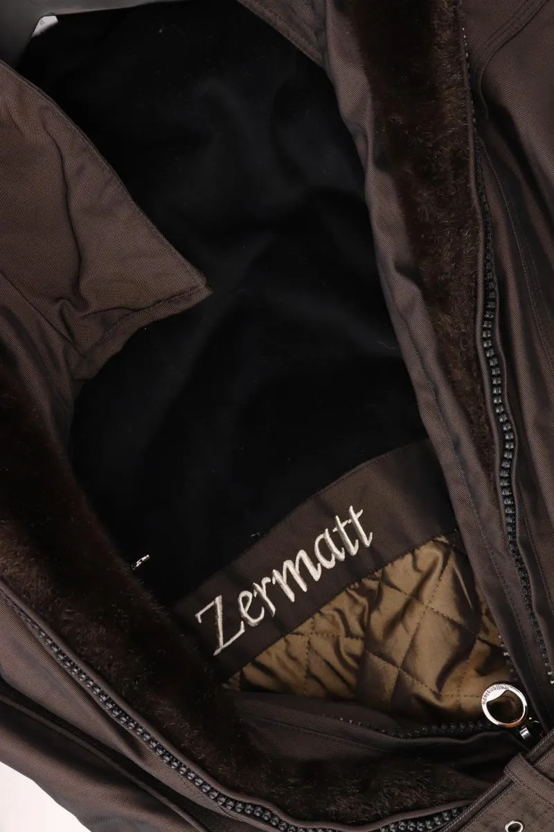 Wellensteyn Winterjacke Modell Zermatt Gr. S braun aus Polyamid