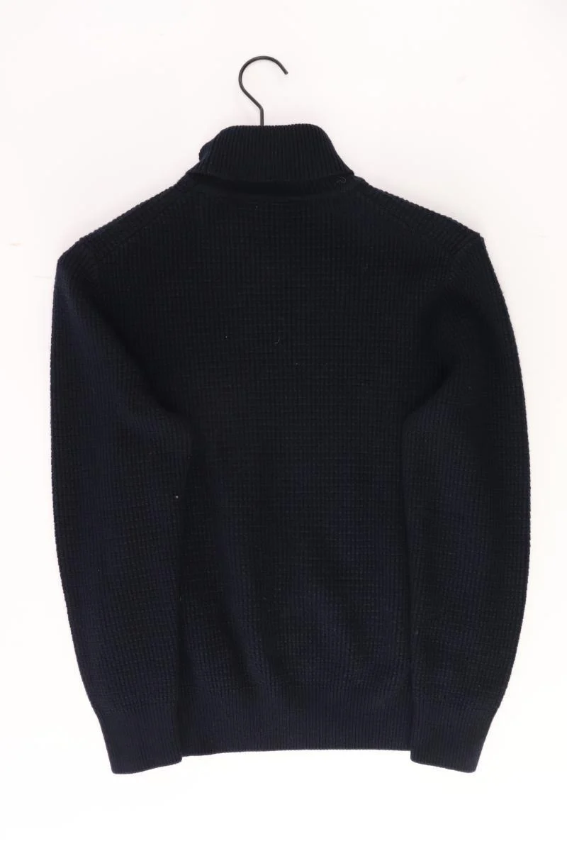 Strellson Rollkragenpullover für Herren Gr. L blau aus Polyacryl