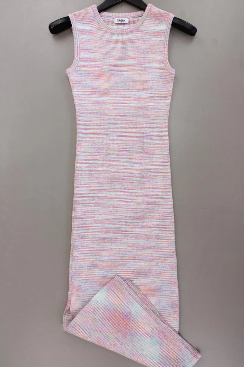 Buffalo Strickkleid Gr. 36 Ärmellos mehrfarbig aus Polyester